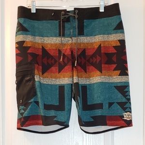Vans Nathan Fletcher Oblivion Native Stretch Board Shorts 33